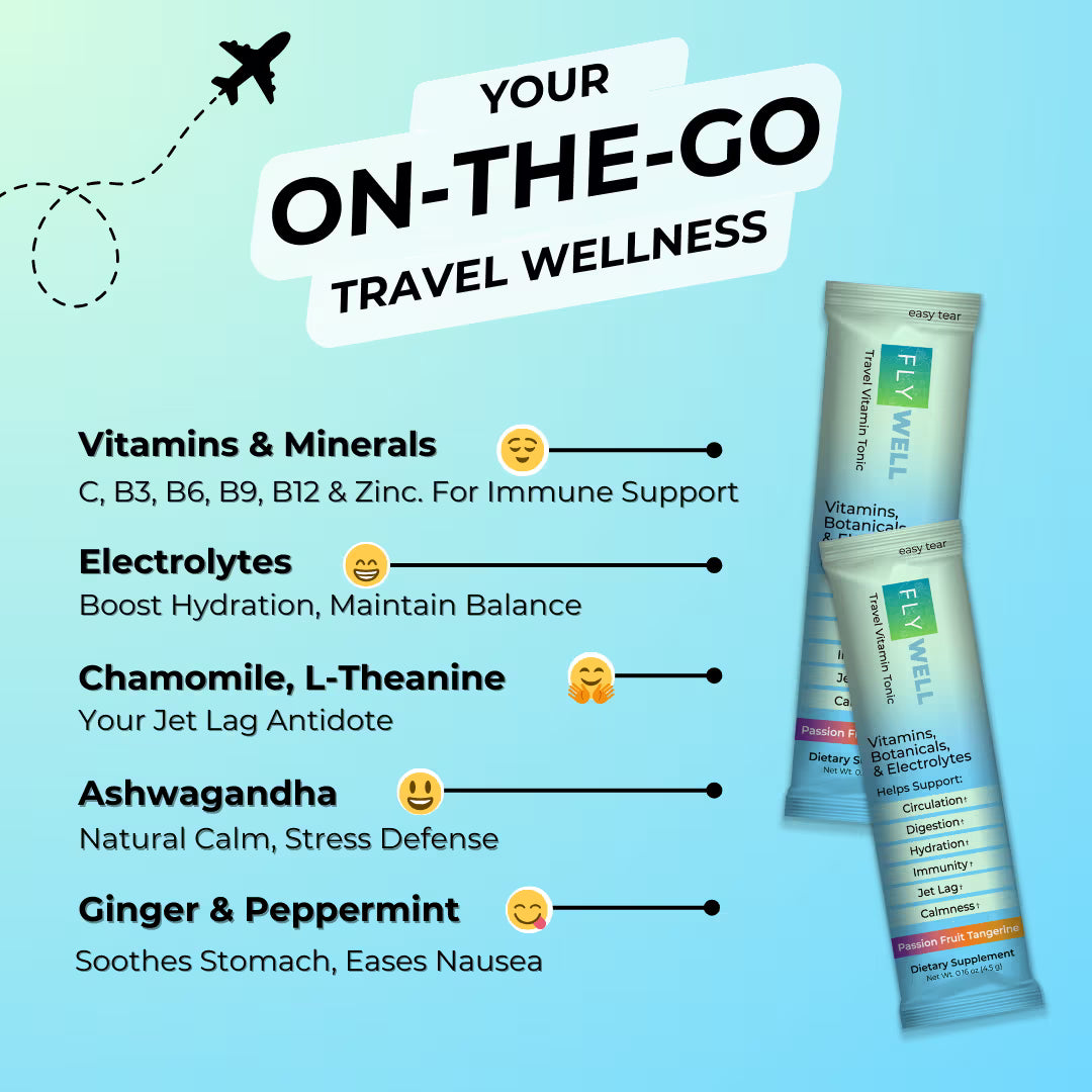 Your on-the-go travel wellness