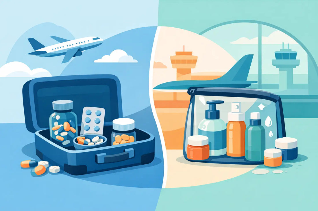 Carry On Supplements vs Liquids for Better Flights