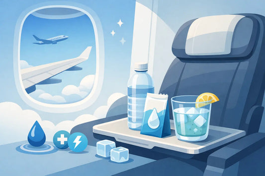 Airplane Hydration Packet Review for Long Flights