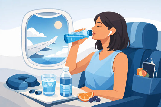 How to Stay Hydrated Flying Without Overthinking It