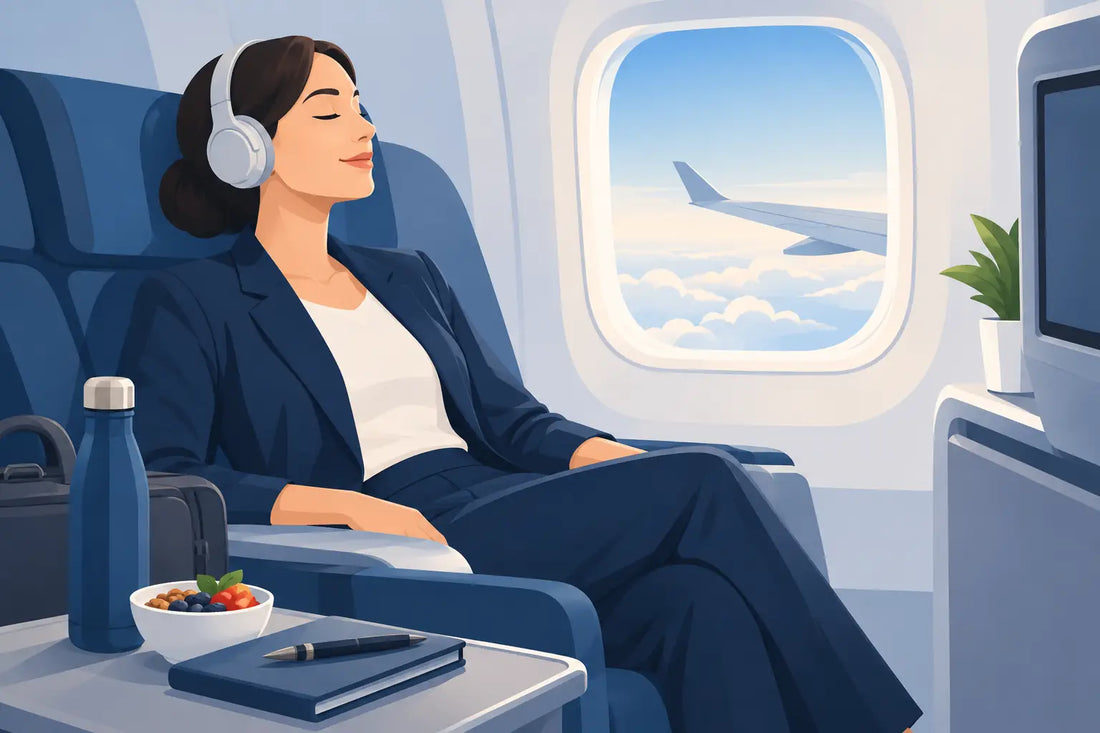 Business Traveler Wellness Guide for Better Flights