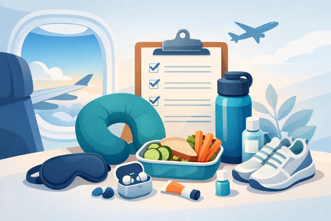 Healthy Long Flight Checklist for Feeling Good