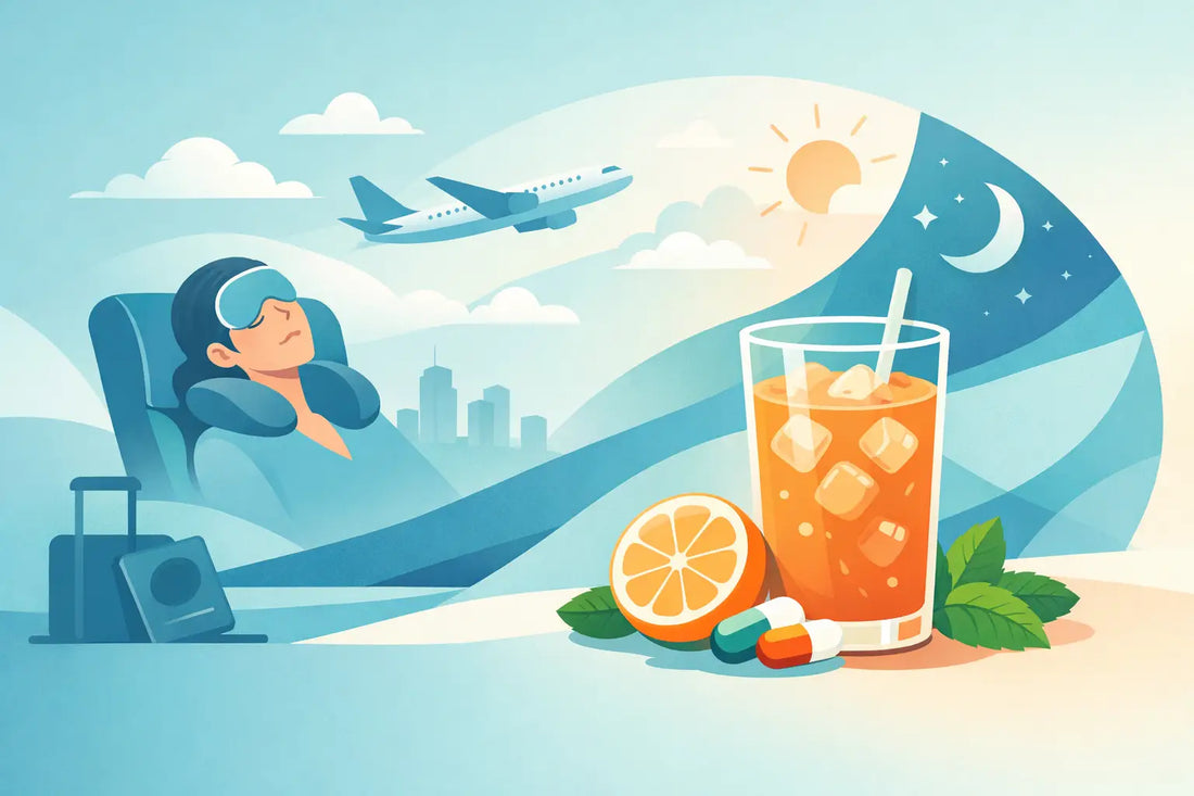 Long Flight Recovery Drink: Feel Better Faster