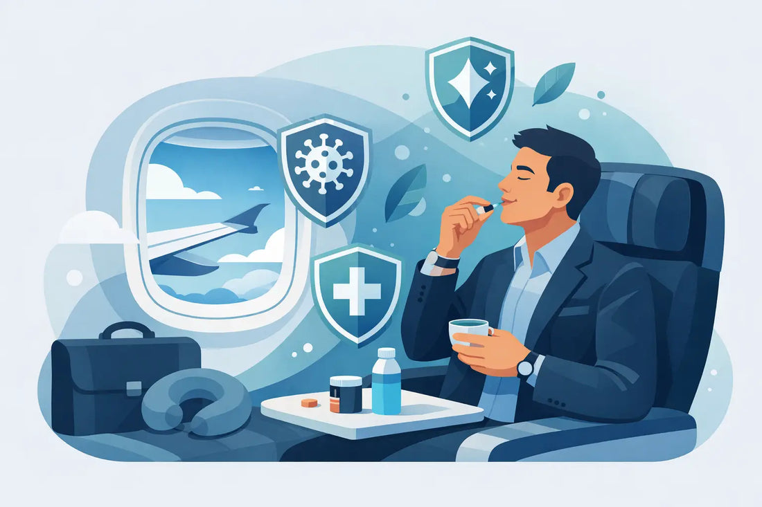 Immune Wellness for Business Travelers on Flights