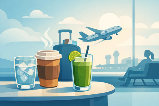 What to Drink Before a Flight