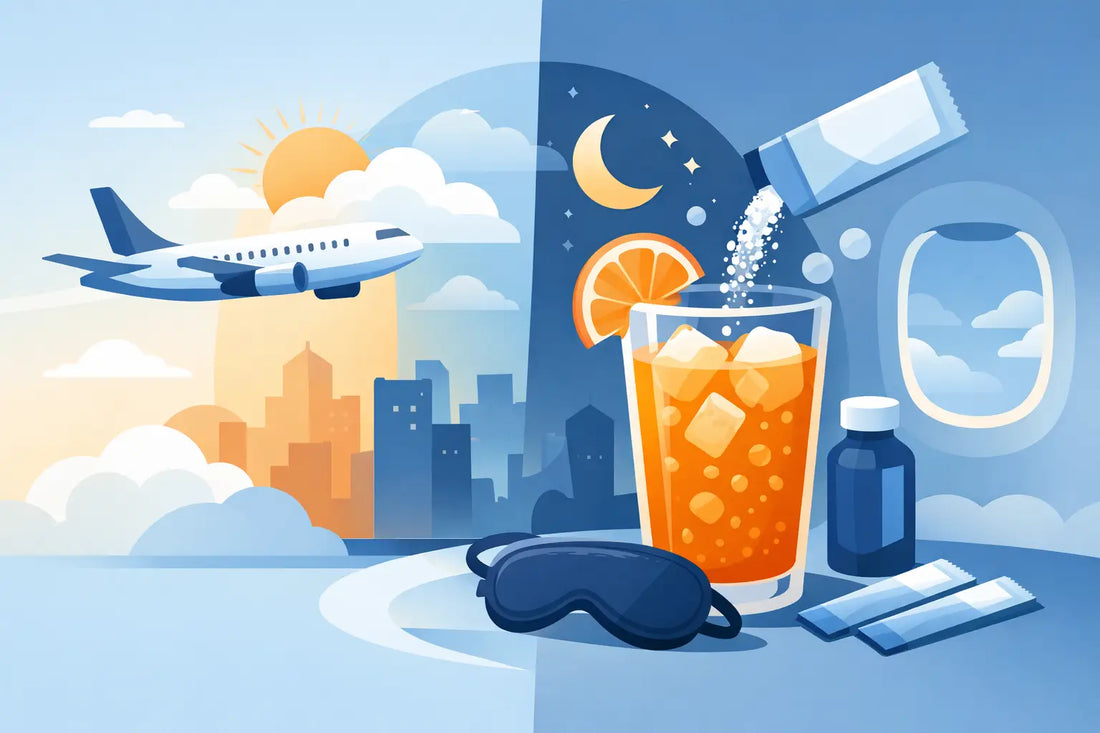 Best Drink Mix for Jet Lag That Actually Helps