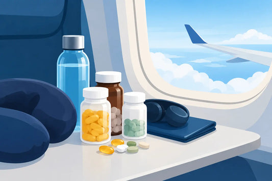 Best Vitamins for Air Travel for Better Flights