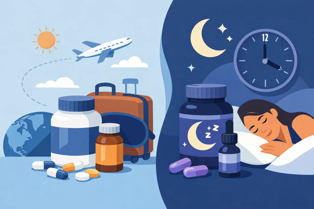 Jet Lag Supplements vs Melatonin