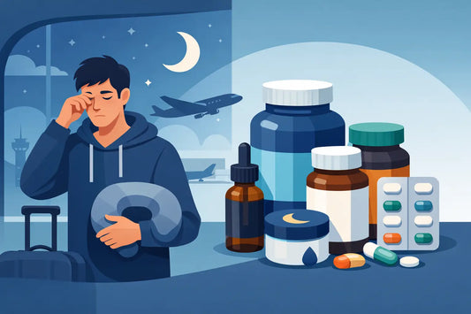 7 Best Supplements for Red Eye Flights That Actually Help