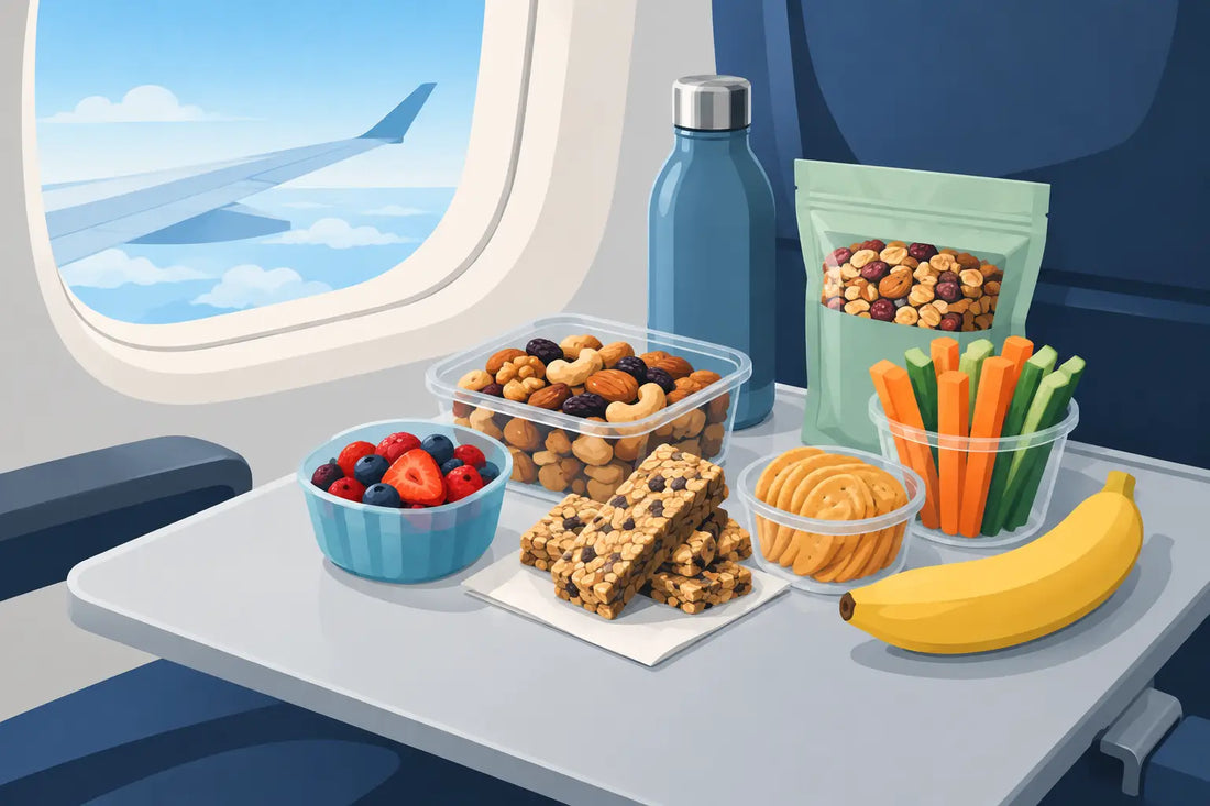 12 Top Snacks for Long Flights That Travel Well