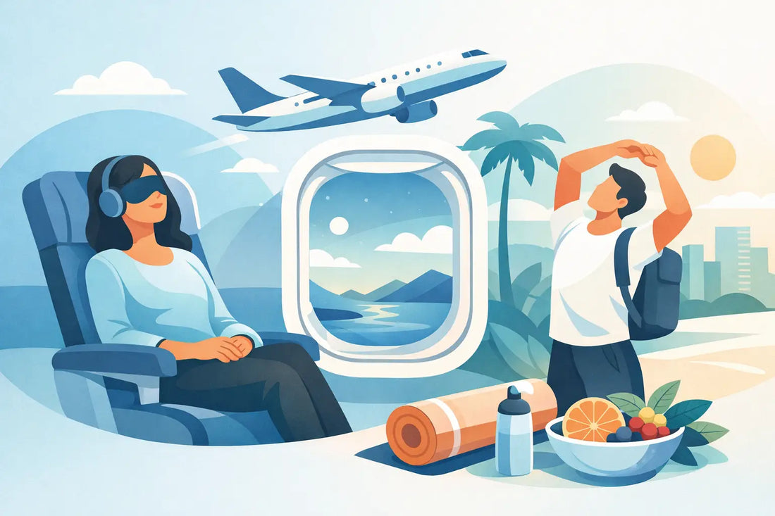 Air Travel Wellness Guide for Better Arrivals