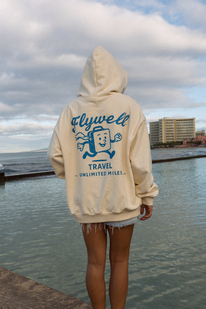 FlyWell Travel Hoodie – Premium Comfort for Every Journey
